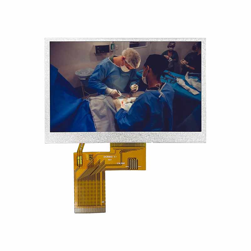4.3 inch IPS High brightness TFT LCD Display without Touchscreen2
