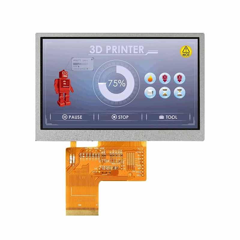 4.3 inch IPS TFT LCD Screen without Touchscreen4