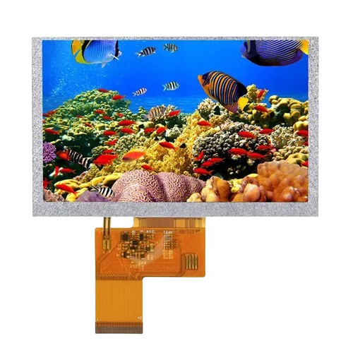5.0 inch For HDMI Signal TFT Display With Resistive Touch Screen3