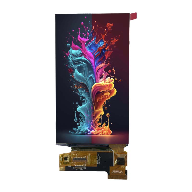 5.48" LTPS AMOLED Touch Display Module - 1080x1920 FHD, 10-Point Capacitive, MIPI DSI, Industrial -20°C to 70°C