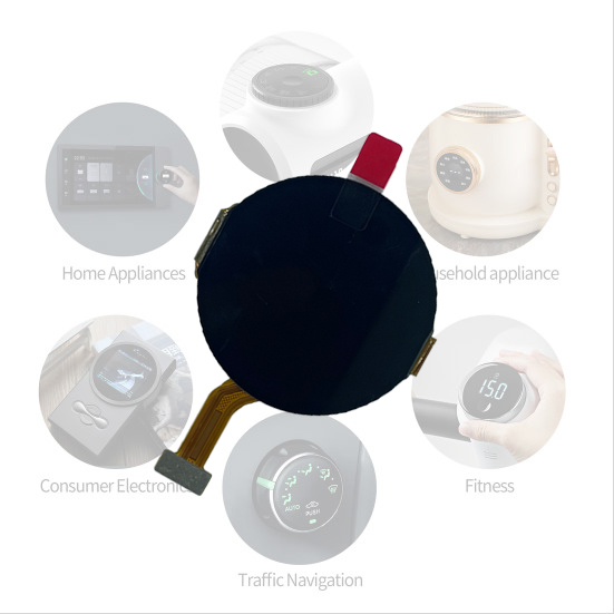 1.43-inch AMOLED circular screen | 466×466 resolution | Ultra-low power consumption | MIPI interface | Dedicated for wearable devices5