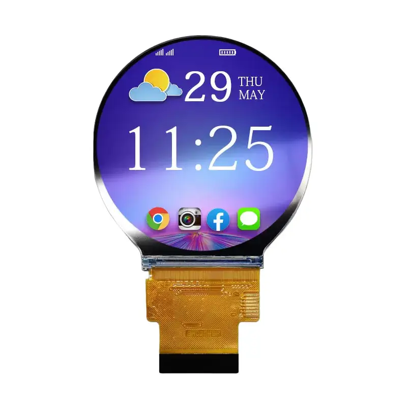 Round LCD Display