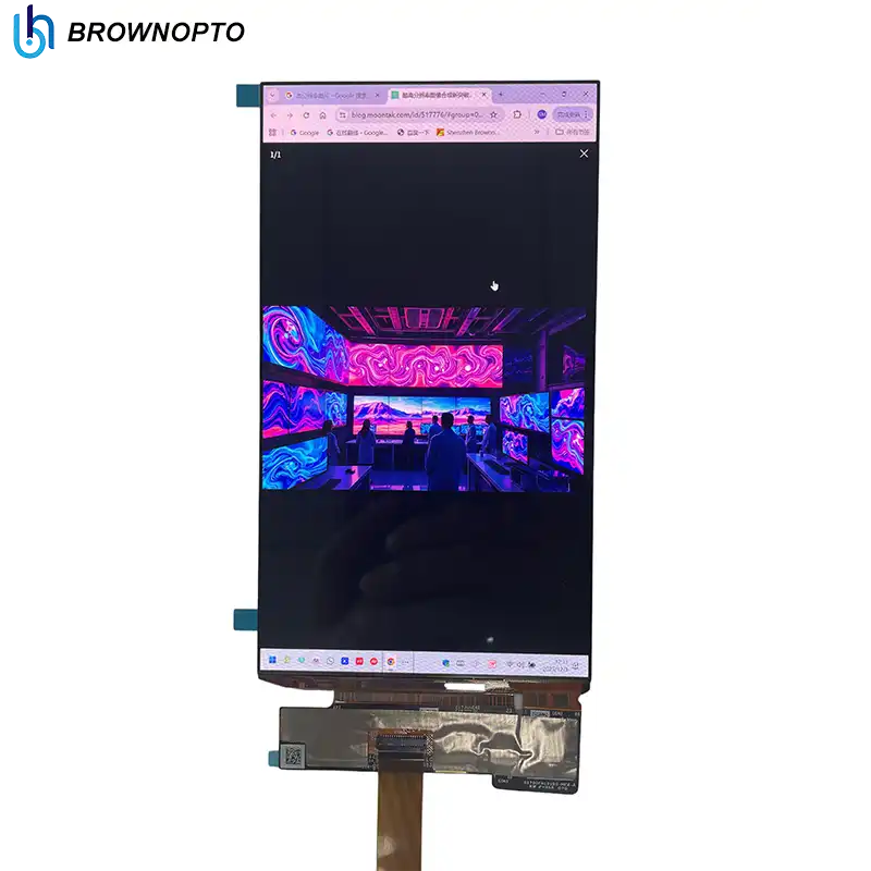 7.0 Inch Vertical AMOLED Display Module with On-Cell Touch3