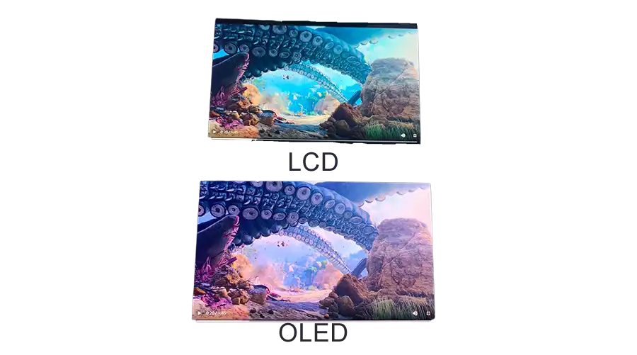 OLED and LCD display--002