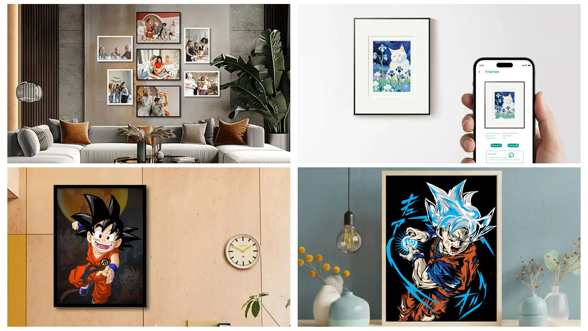 E-paper digital photo frames displaying art with zero glare and paper-like texture-0001 E-paper digital photo frames displaying art with zero glare and paper-like texture-0001