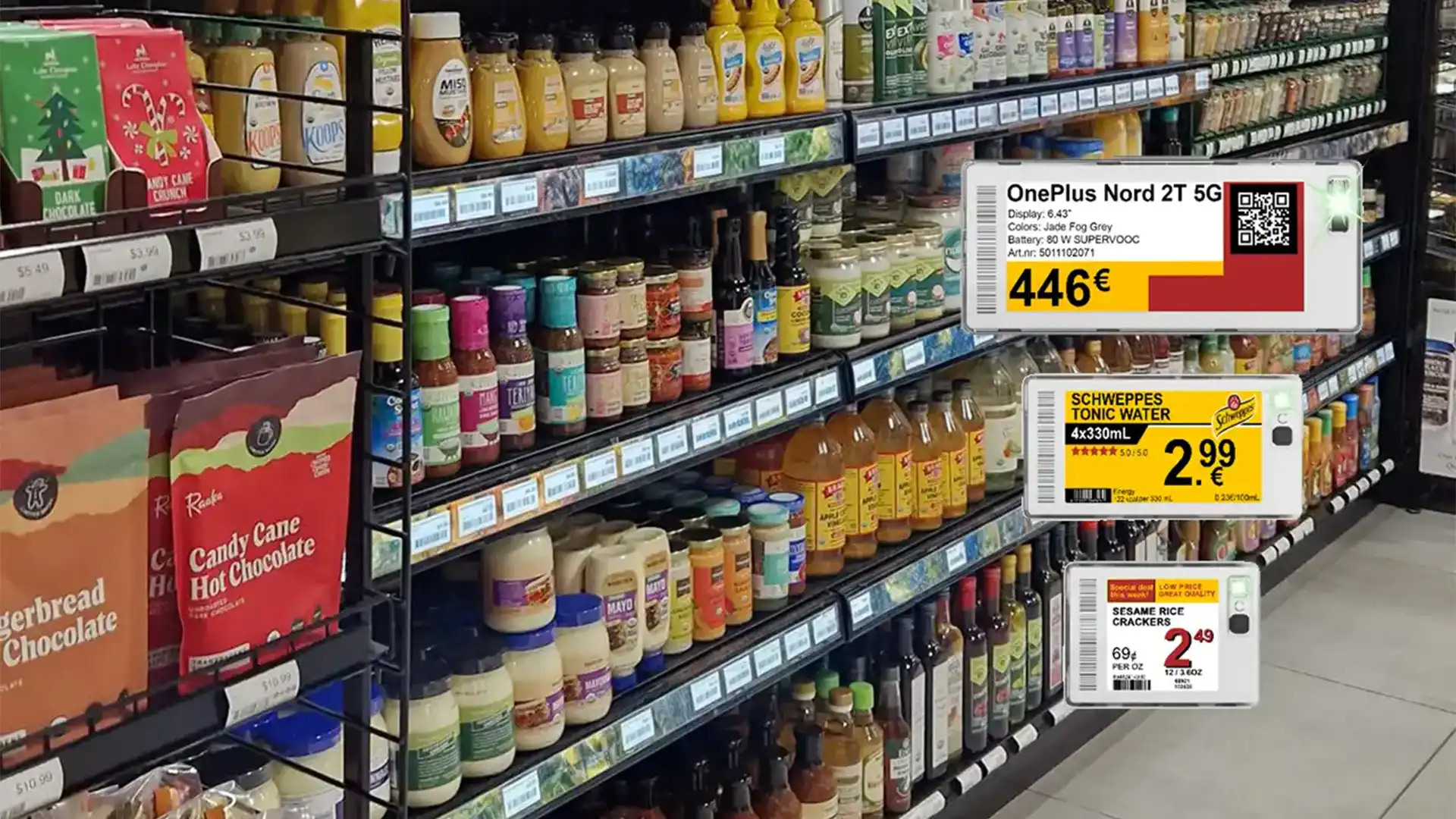 Electronic shelf labels used in supermarket and retail environments-00001 Electronic shelf labels used in supermarket and retail environments-00001